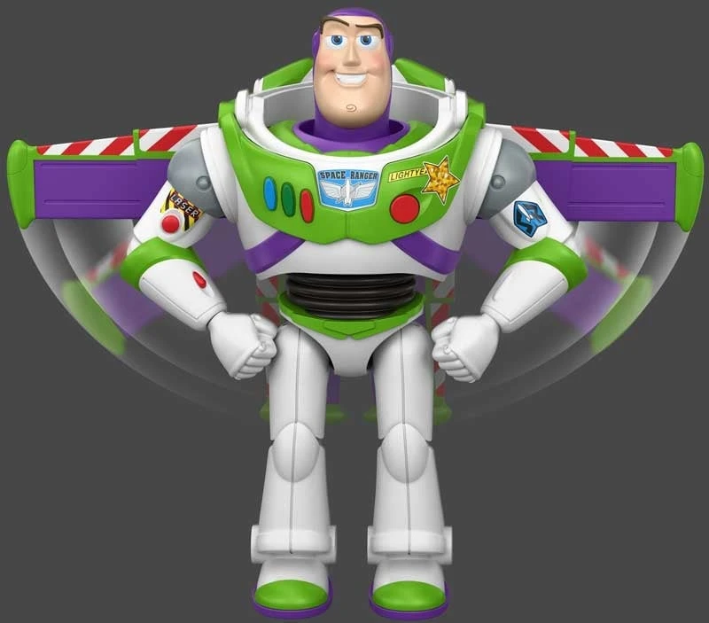 Toy Story Žaislų istorija - firminis iššokantis sparnelis Buzz 30cm (JKV39)