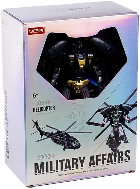 Toymax Wesipi - Robotas 2 viename, didelis sraigtasparnis (520394)