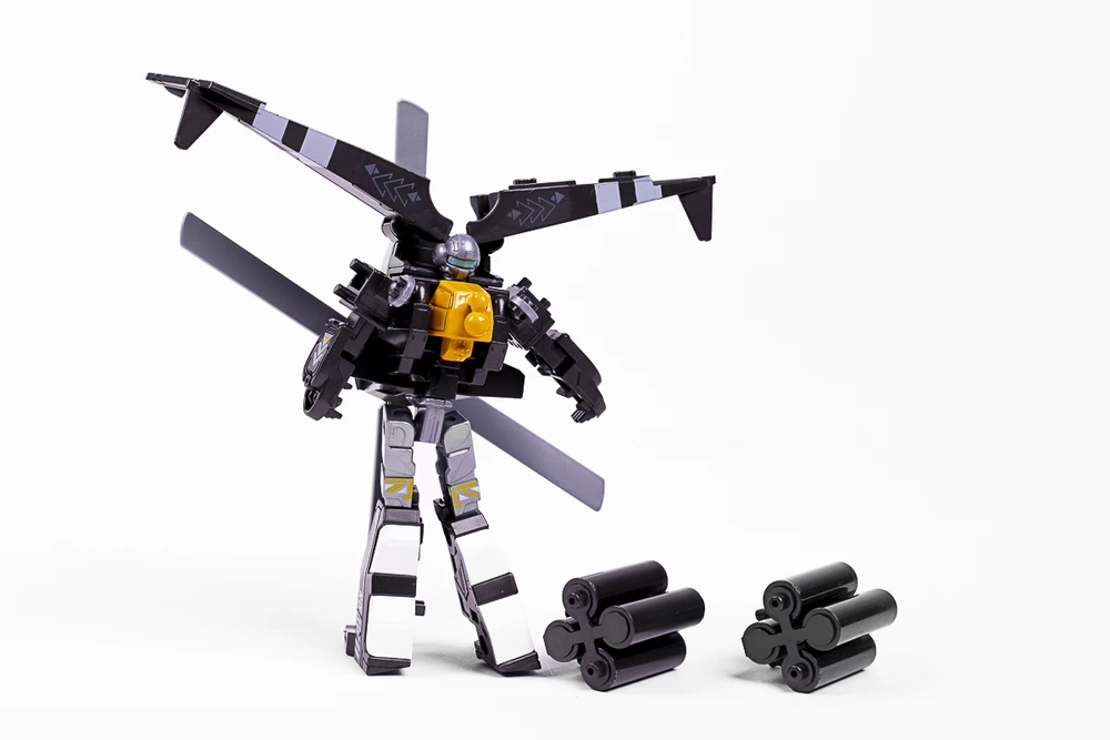 Toymax Wesipi - Robotas 2 viename, Sraigtasparnis (520389)