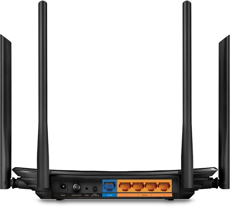 TP-LINK | Maršrutizatorius | Archer C6 | 802.11ac | 300+867 Mbit/s | 10/100/1000 Mbit/s | Ethernet LAN (RJ-45) jungtys 4 | Mesh palaikymas: Ne | MU-MiMO: Taip | Ne, mobilusis plačiajuostis ryšys: Ne | Antenos tipas: 4 išorinės | Ne