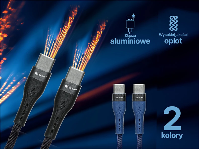 TRACER C tipo - C tipo kabelis 1 m, NB