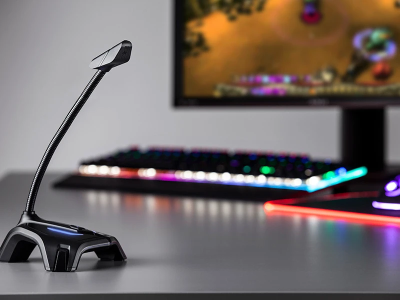 TRACER gamezone gamer LED USB mikrofonas
