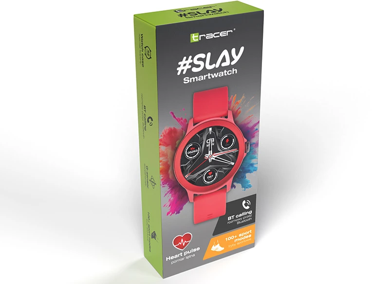 TRACER išmanusis laikrodis SMK3 SLAY RD