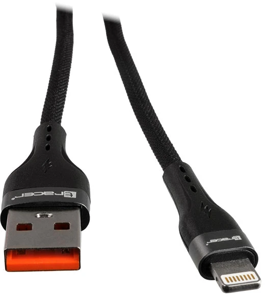 TRACER USB A - Lightning kabelis 1 m, juodas
