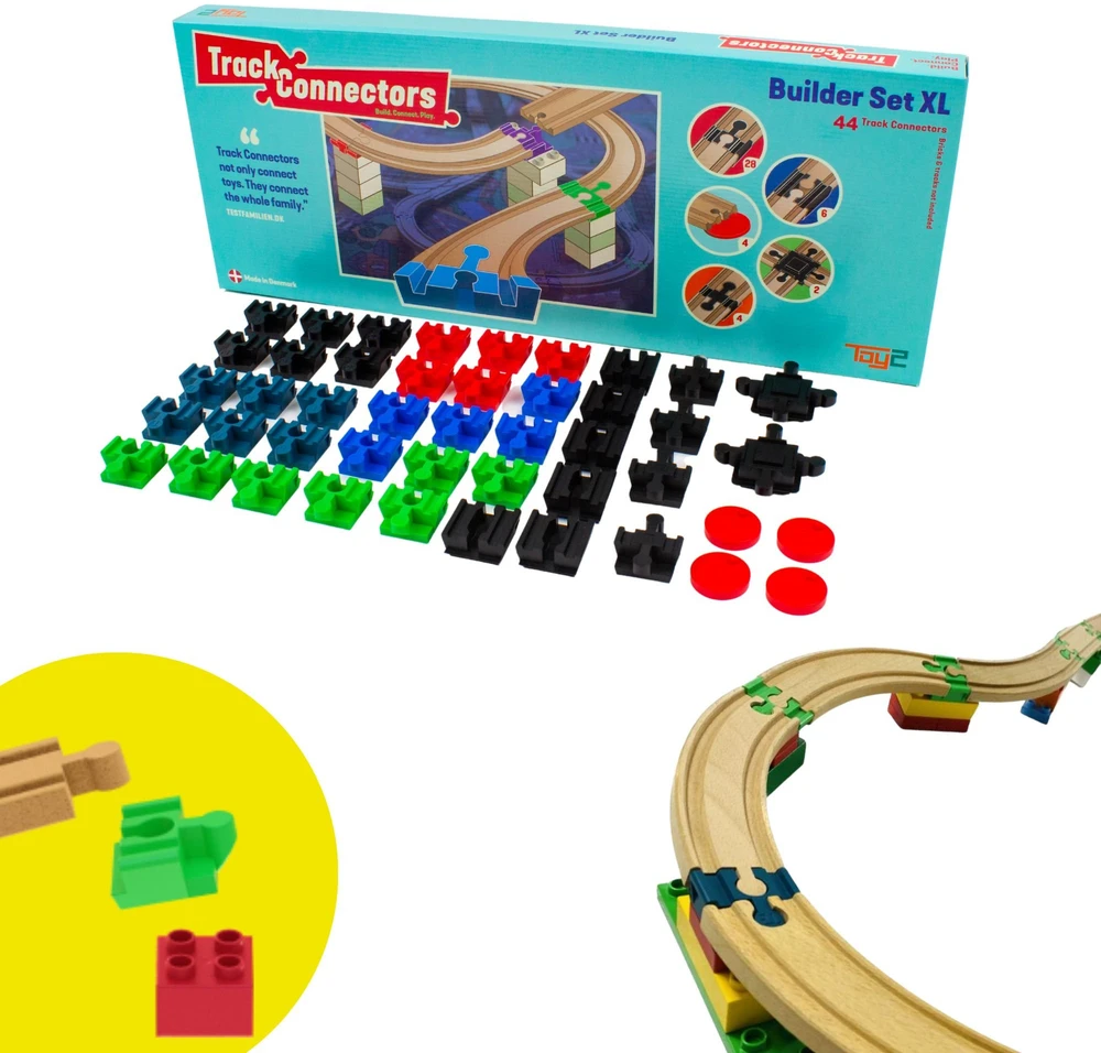 Track Connector - XL dydžio statybinis rinkinys (21004)