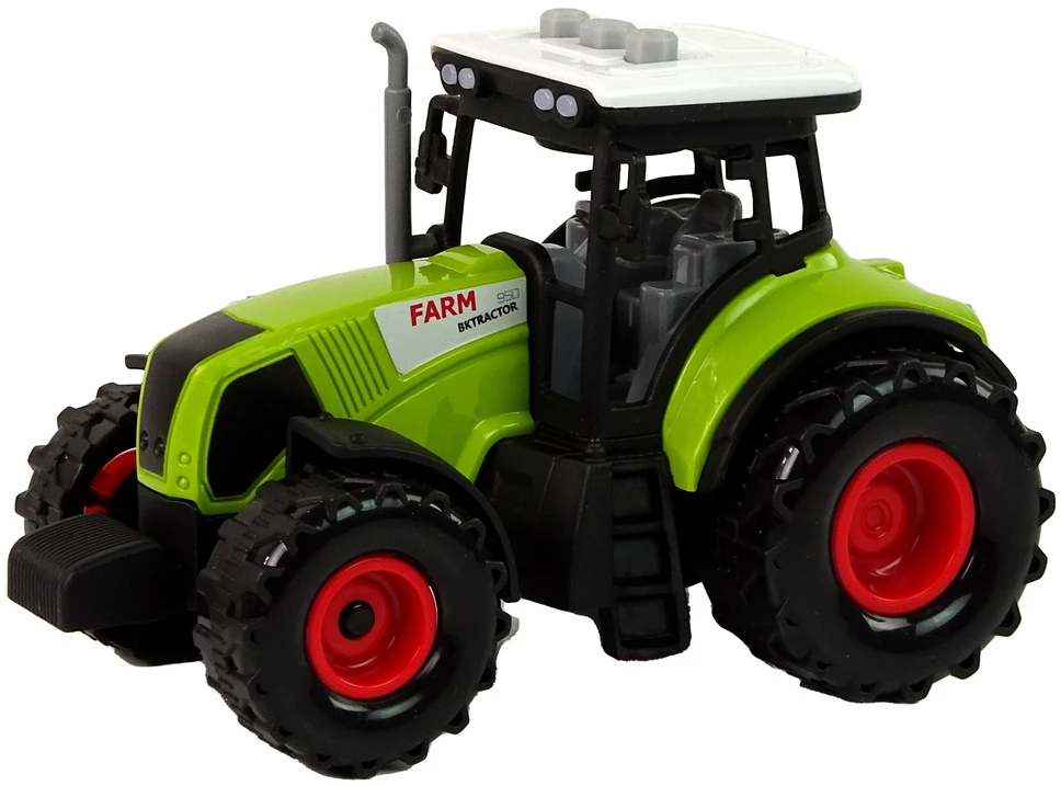 Lean Toys Traktorius su priekaba LeanToys
