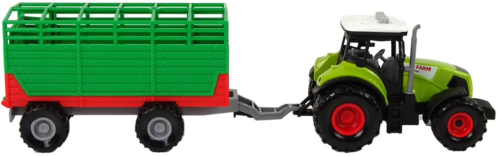 Lean Toys Traktorius su priekaba LeanToys