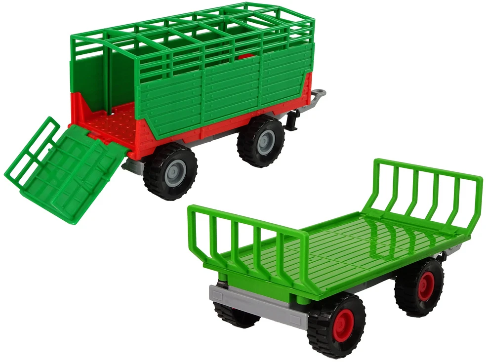 Lean Toys Traktorius su priekaba LeanToys