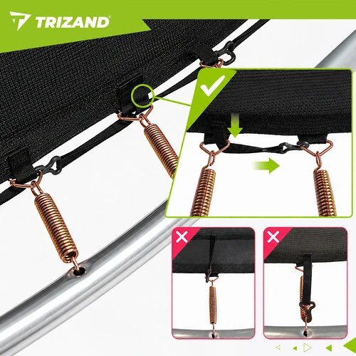 Trampoline 366cm HQ Trizand