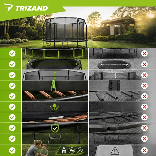 Trampoline 366cm HQ Trizand