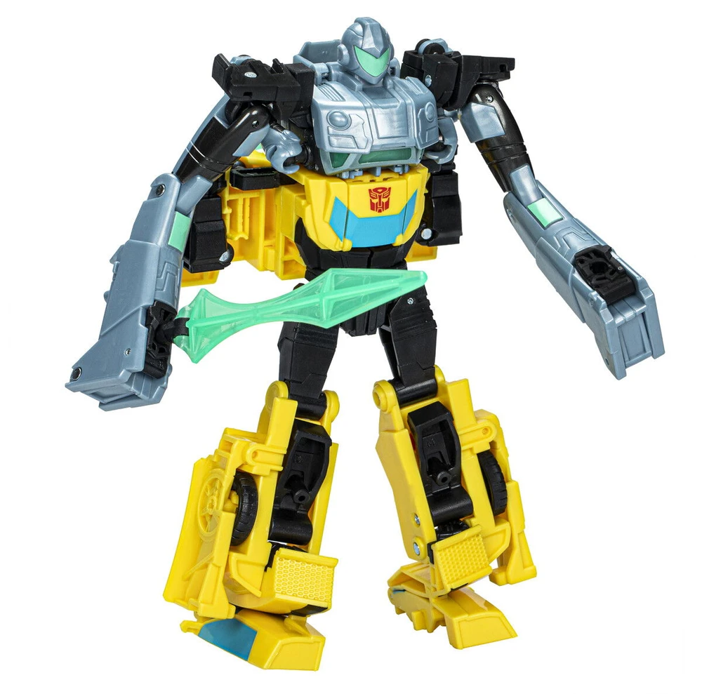 Transformers EarthSpark Cyber-Combiner Bumblebee ir Mo Malto veiksmo figūrėlės
