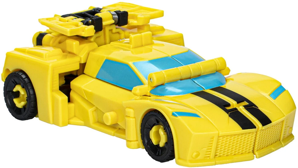 Transformers EarthSpark Cyber-Combiner Bumblebee ir Mo Malto veiksmo figūrėlės