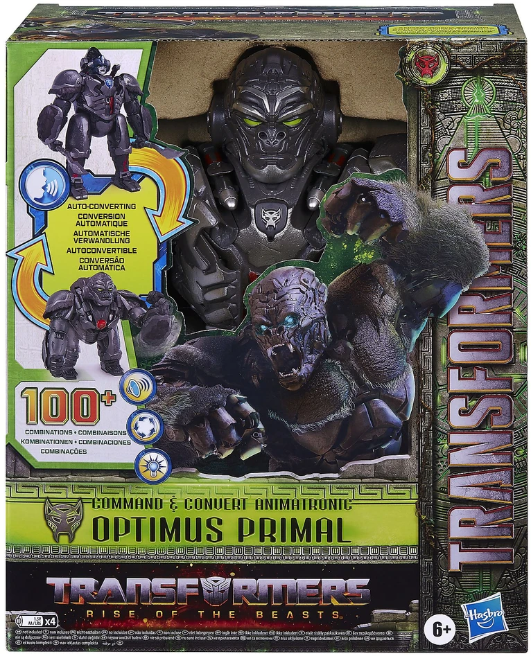 Žaislas - Hasbro Transformers Žvėrių kilimas Komanda ir konvertavimas Optimus Primal