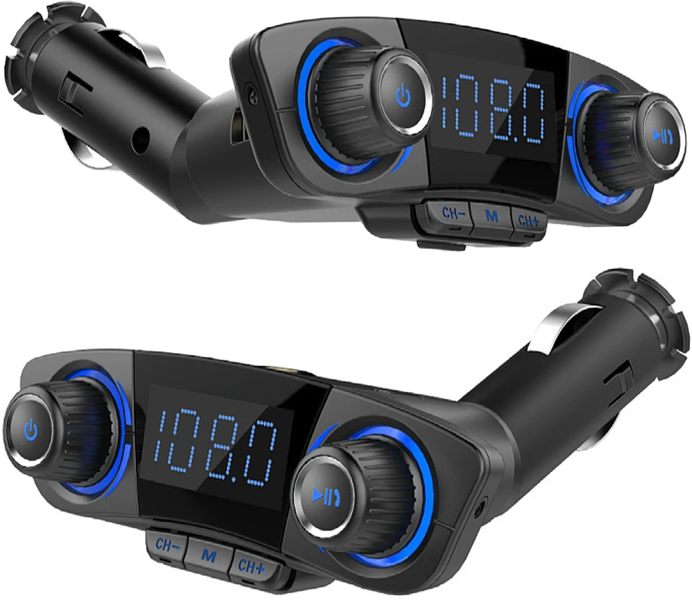 Transmiter FM siųstuvas „Bluetooth 5.0“ USB daugiafunkcis 8in1 -e666