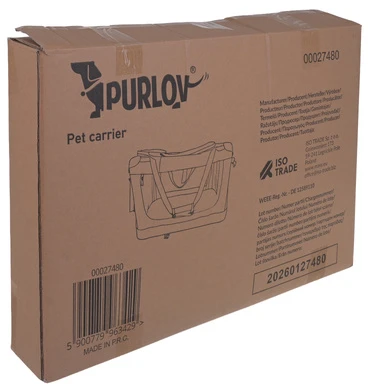 Gardlov Carrier bag for dog/cat 44x60x42cm Purlov