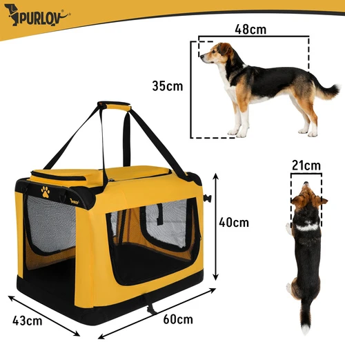 Gardlov Carrier bag for dog/cat 44x60x42cm Purlov
