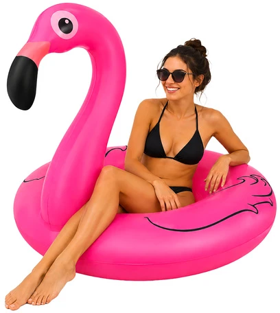 Pripučiamas žiedas - flamingas 102 cm Trizand