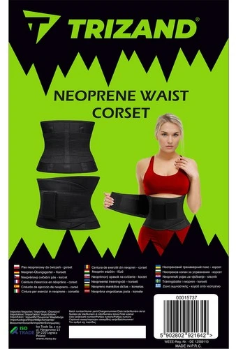 Trizand Neopreno mankštos diržas - XXL korsetas