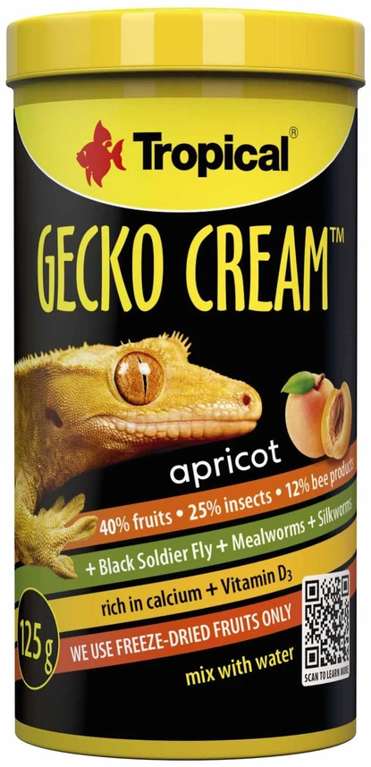 Tropical - Gecko kremas su abrikosų skoniu 100 ml - (260.4000)