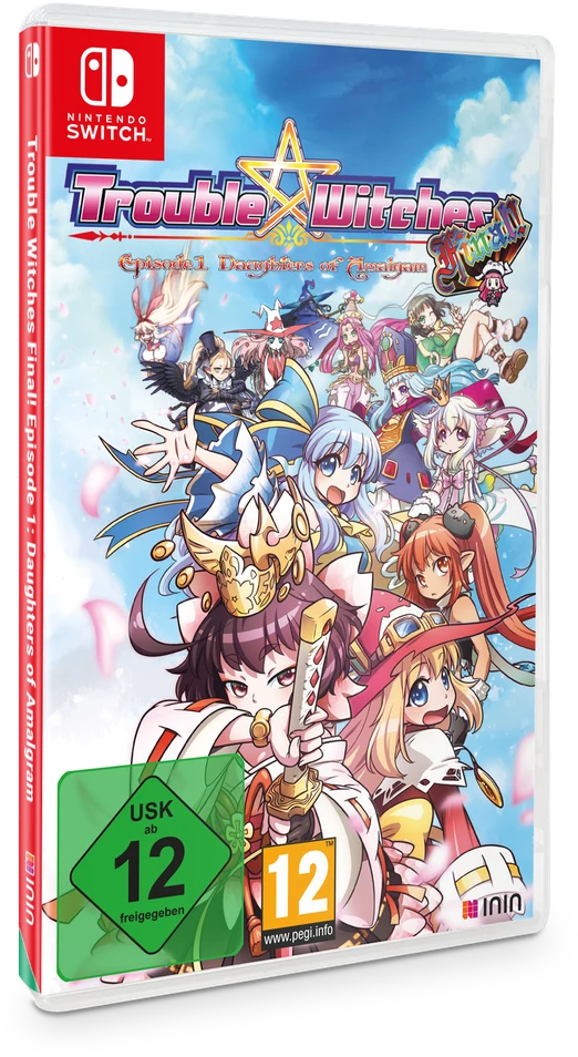 „Trouble Witches Final: Episode 1 – Duthers of Amalgam“ (riboto leidimas) – „Nintendo Switch“