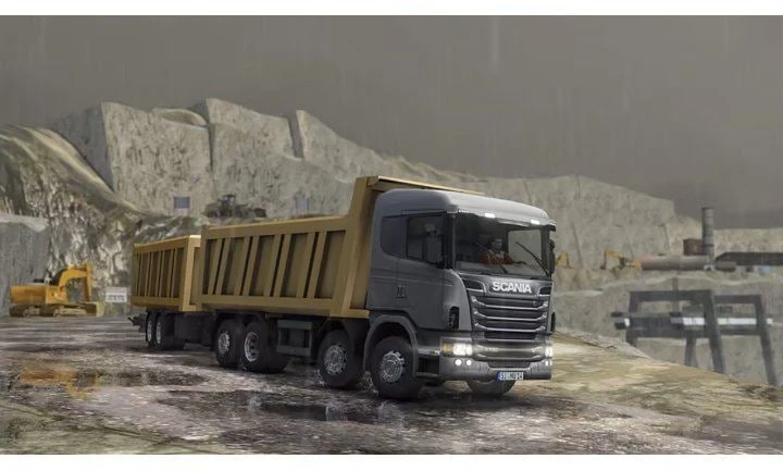 Truck „Aerosoft“ sunkvežimių ir logistikos simuliatorius PS5