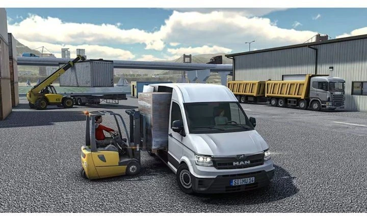 Aerosoft PS4 sunkvežimių ir logistikos simuliatorius