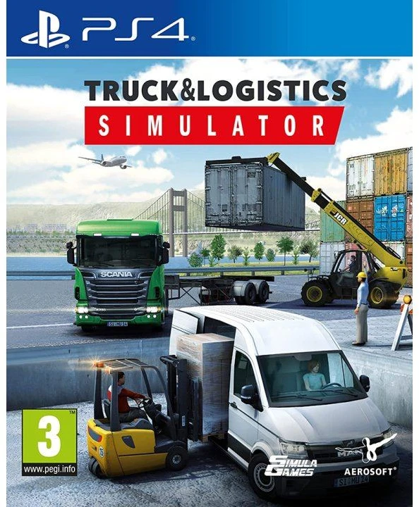 Aerosoft PS4 sunkvežimių ir logistikos simuliatorius