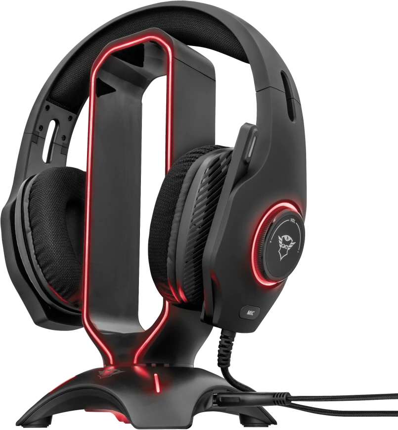 Ausinių stovas Trust GXT 265 Cintar RGB, 23647