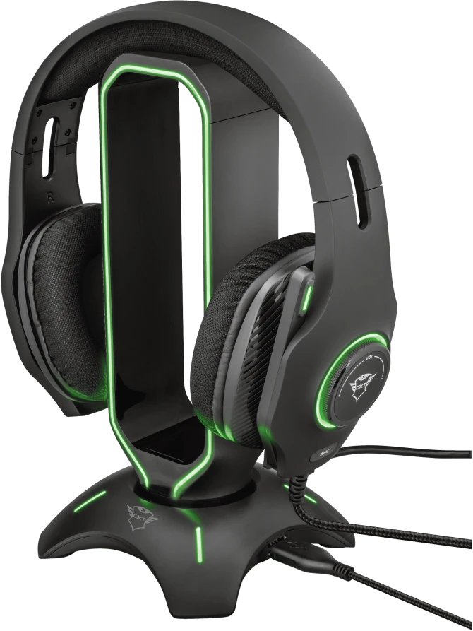 Ausinių stovas Trust GXT 265 Cintar RGB, 23647