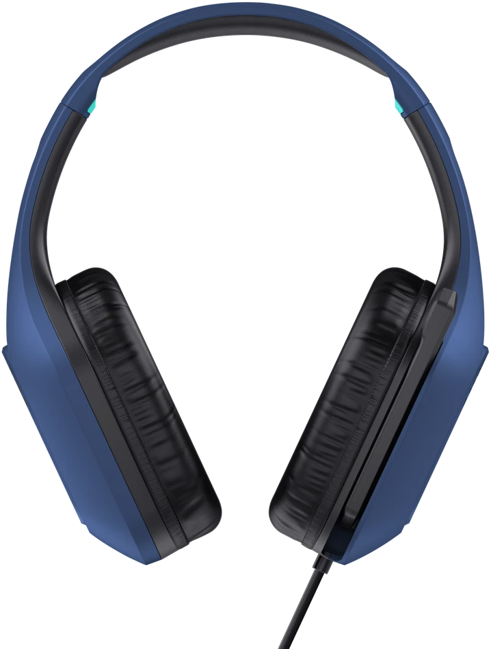 Laidinės žaidimų ausinės TRUST GTX 415 ZIROX, mėlynos