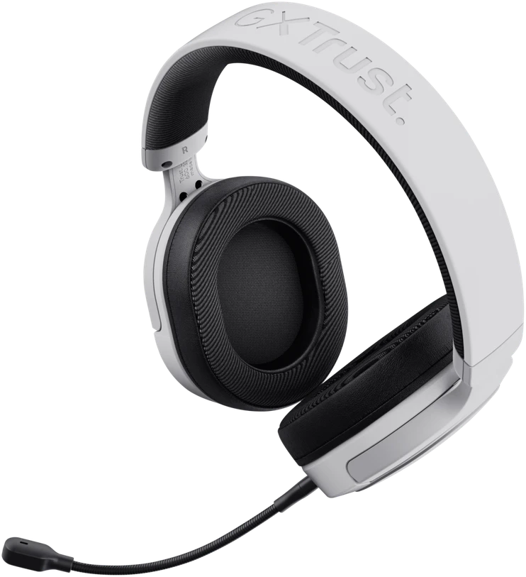 TRUST GXT498W „Forta“ ausinės – baltos