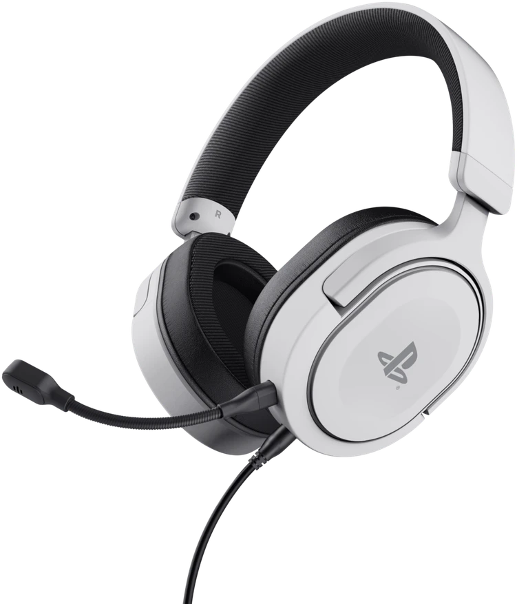 TRUST GXT498W „Forta“ ausinės – baltos