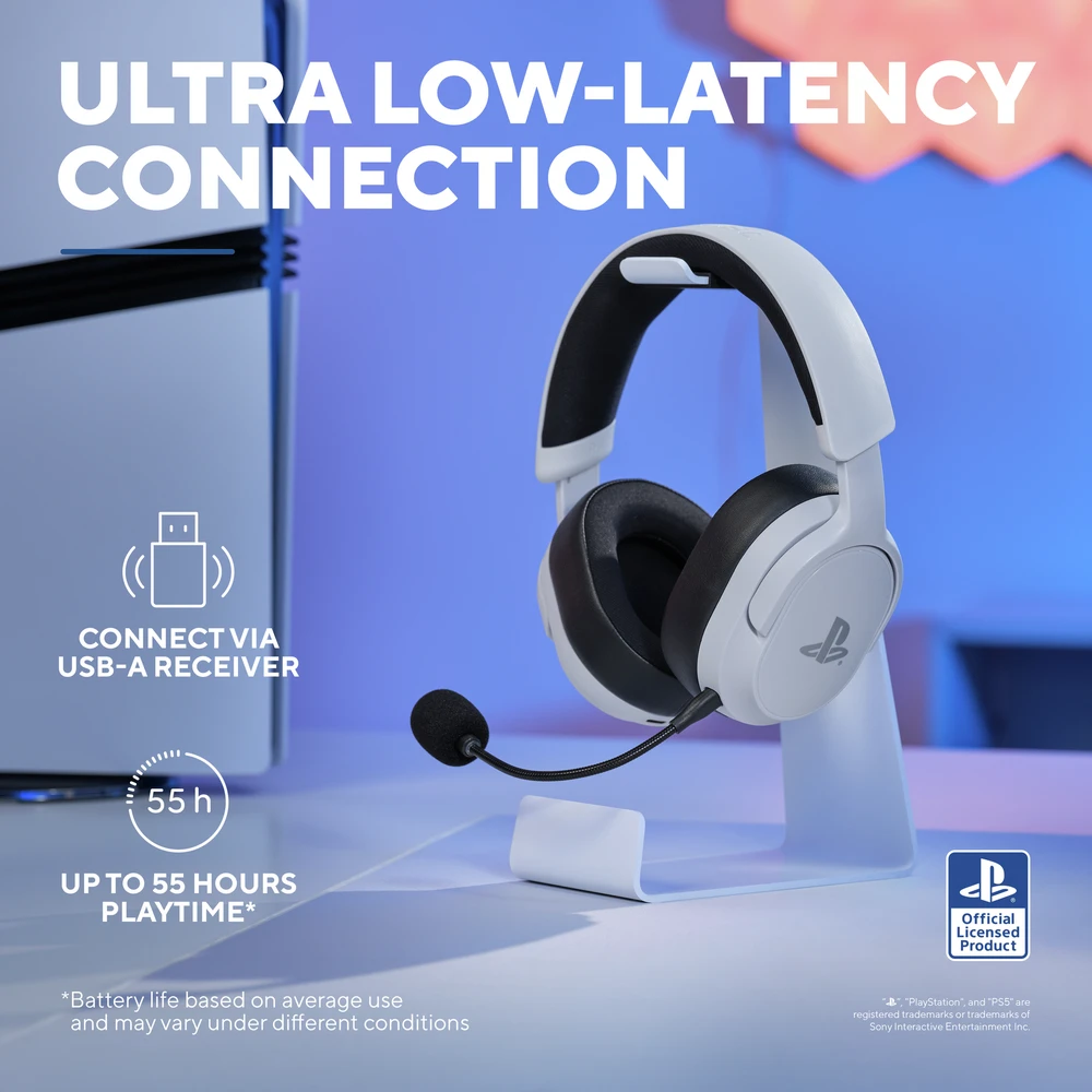 Trust - GXT499W Forta PS5 - Belaidės Ausinės