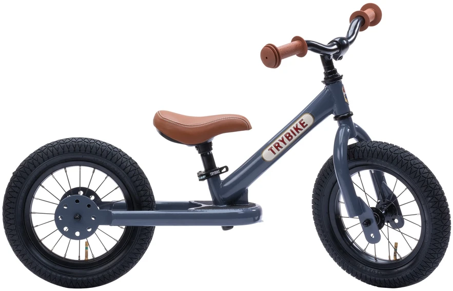 Trybike - 2 plieniniai ratai - antracito pilka (30TBS-2-GRY)