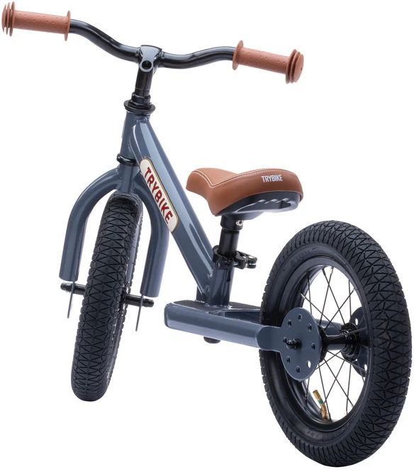 Trybike - 2 plieniniai ratai - antracito pilka (30TBS-2-GRY)