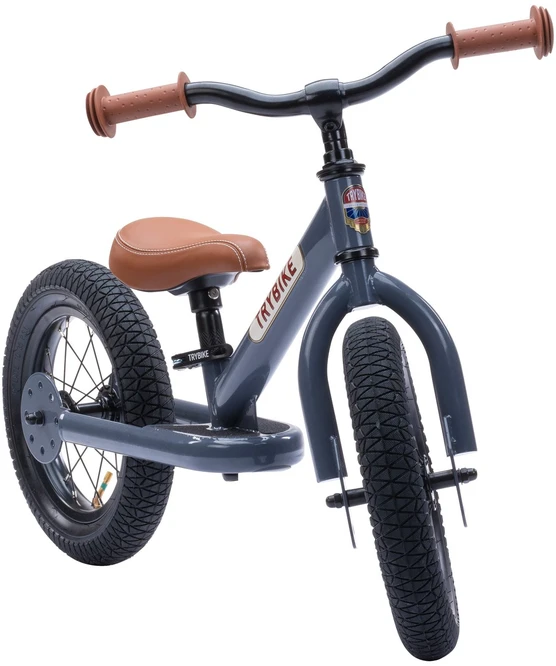 Trybike - 2 plieniniai ratai - antracito pilka (30TBS-2-GRY)