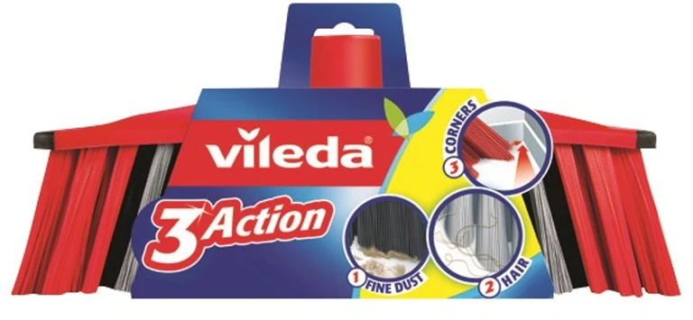 Szczotka Vileda 3Action 3 viename šepetys