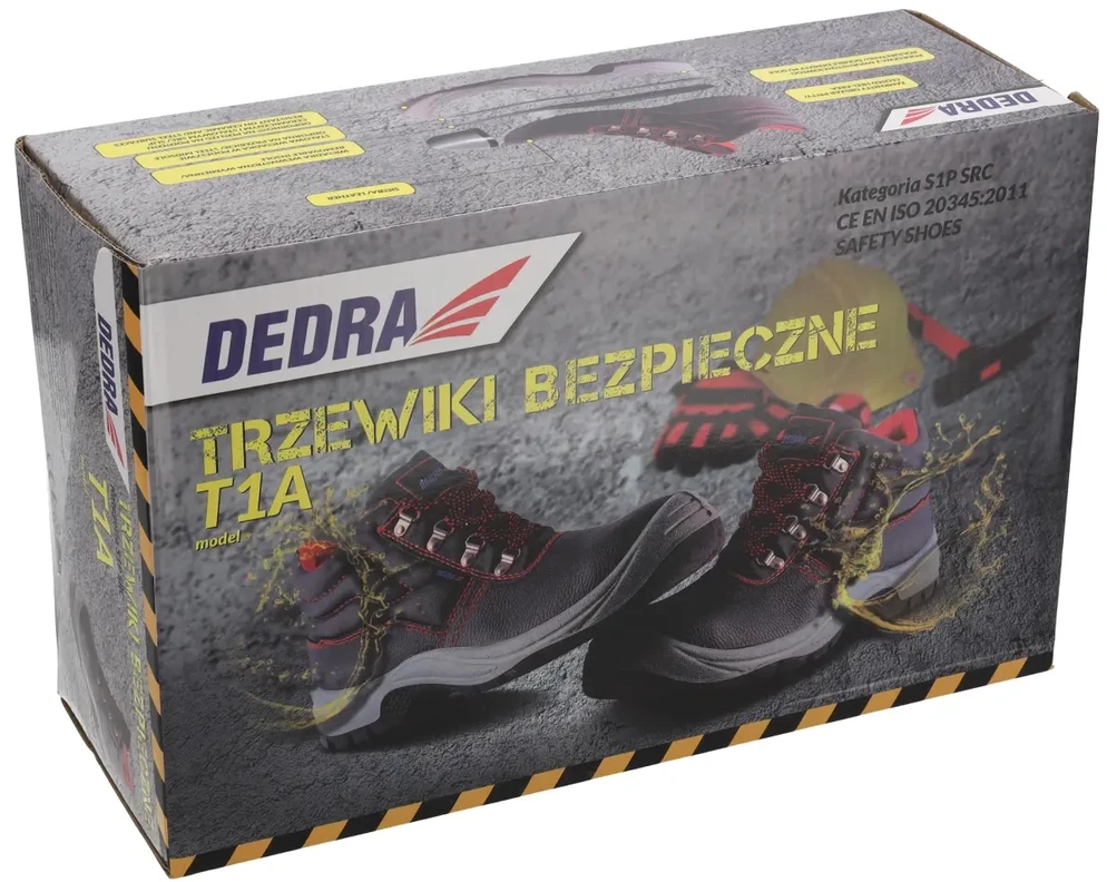 Dedra Apsauginiai batai T1A odiniai dydis 46 kat S1P SRC