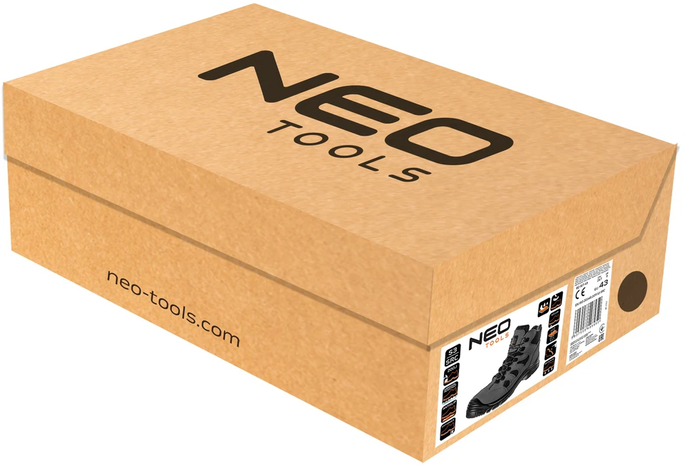 „Neo Tools“ žolelių įrankis S3L SR FO, be metalo, dydis 43