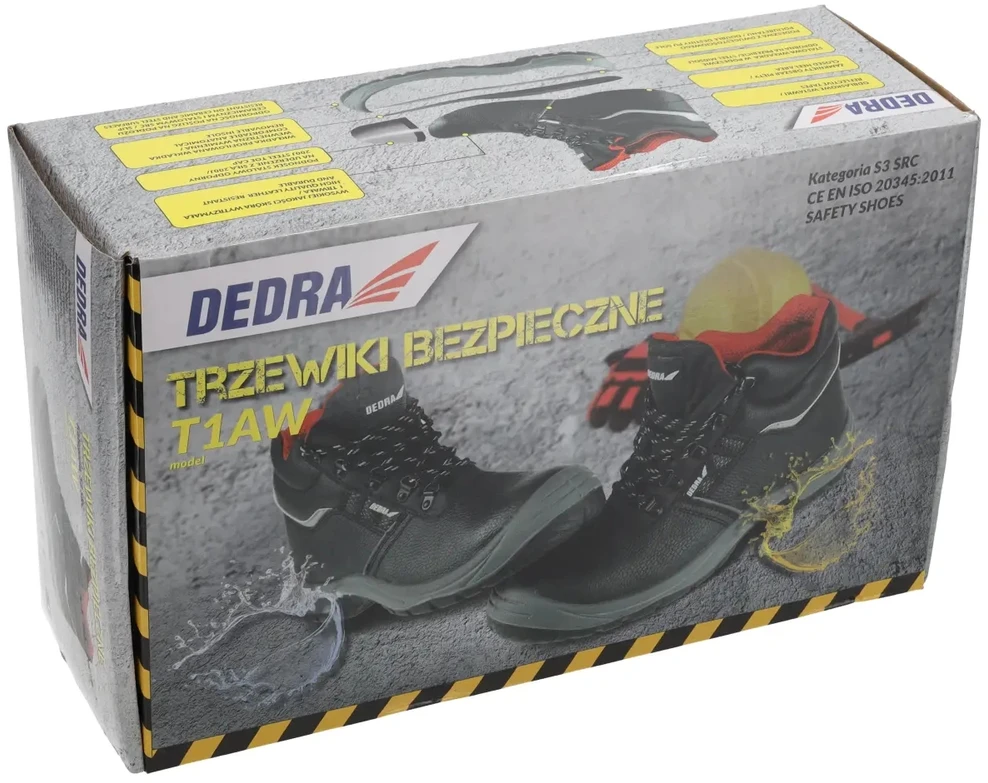 Dedra Apsauginiai batai T1AW odiniai dydis 43 kat S3 SRC