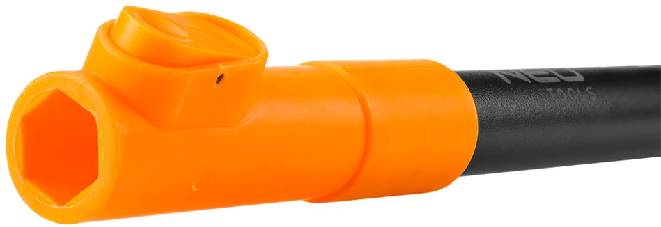 Trzonek 130 cm aliuminio kotas su ergonomine rankena