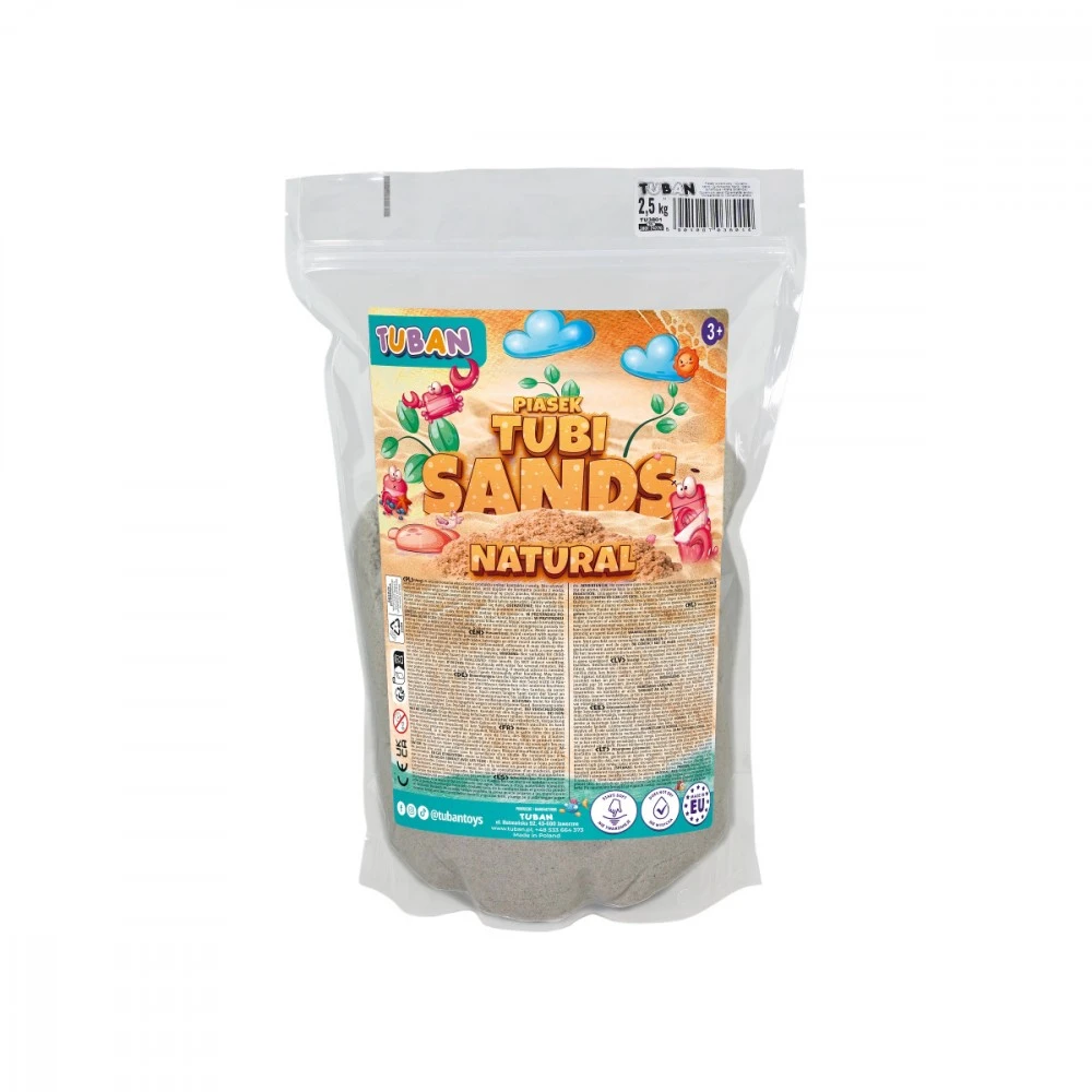 Tuban Dinaminis smėlis - Natūralios spalvos - 2.5kg