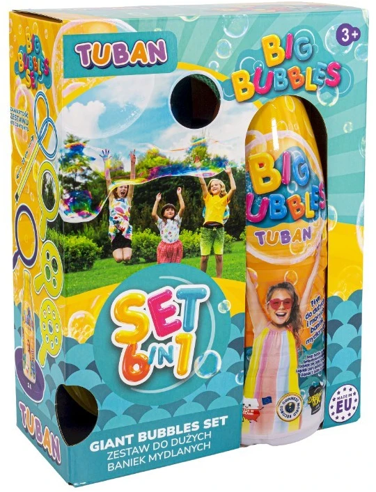 Tuban Didysis burbulų rinkinys – 6 viename