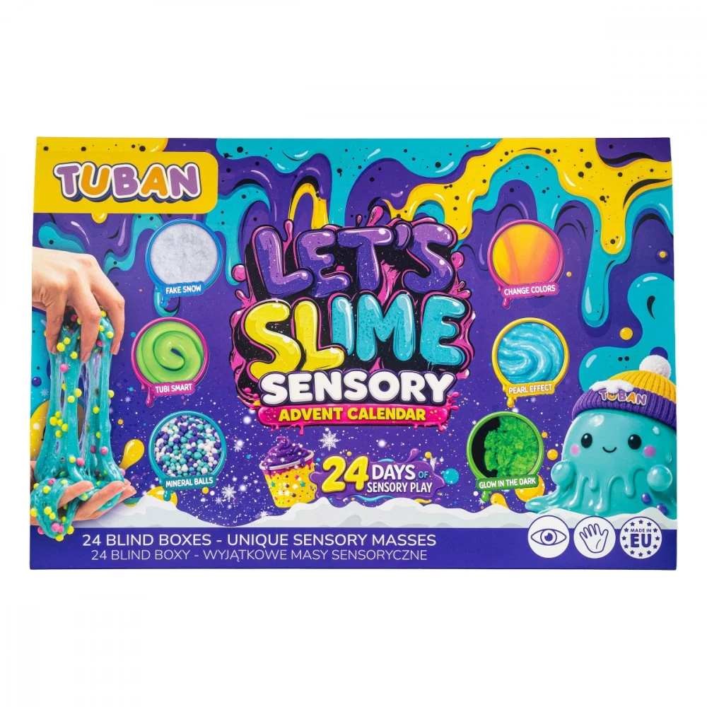 Tuban Sensorinis advento kalendorius - Let's Slime