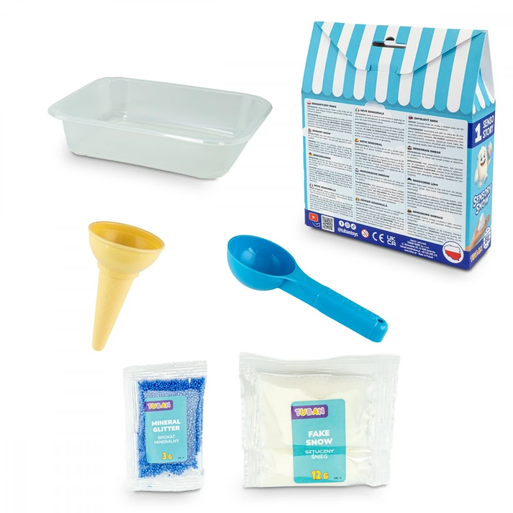 Tuban Sensorinis rinkinys – Dirbtinis sniegas
