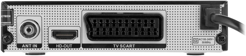 Cabletech DVB-T2 H.265 HEVC imtuvas