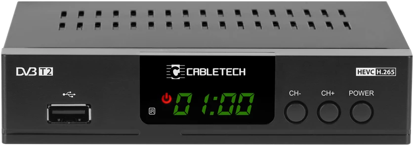 Cabletech DVB-T2 H.265 HEVC imtuvas