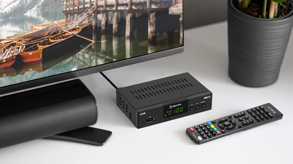 Cabletech DVB-T2 H.265 HEVC imtuvas