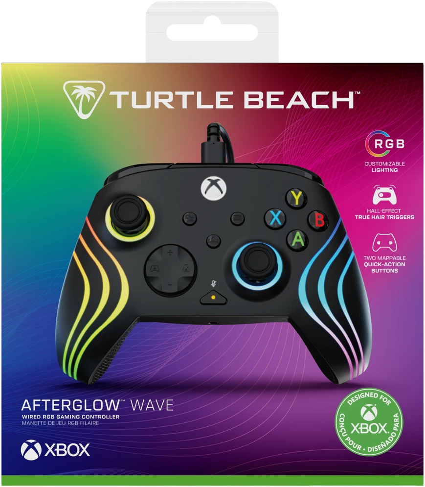 pdp Turtle Beach Afterglow Wave Laidinis Žaidimų Pultelis | Juodas | XBOX