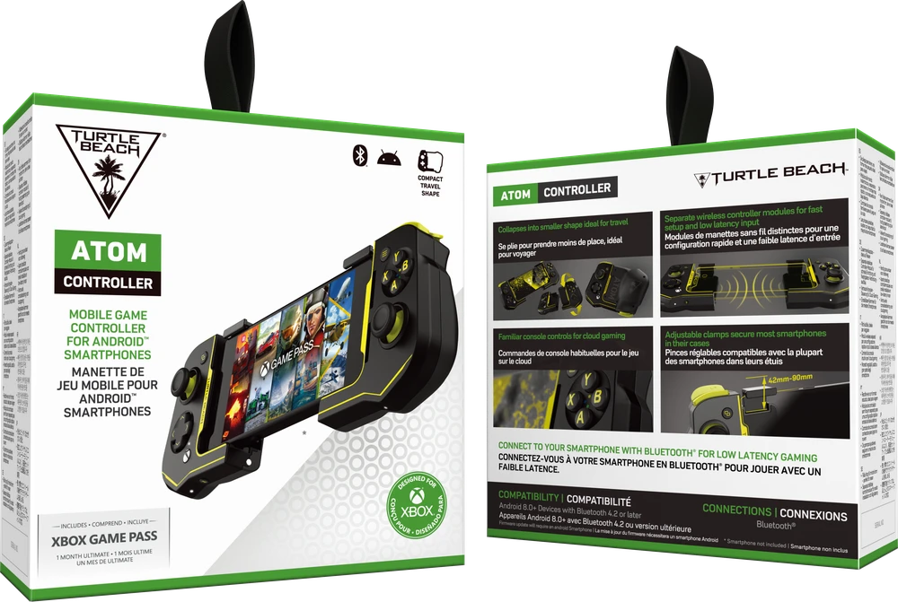 Turtle Beach Atom Android Juodai-geltona